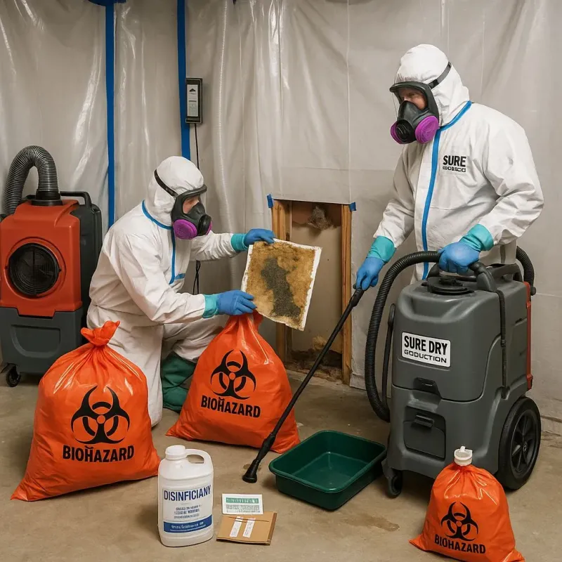 Contaminated Water Handling Protocols process in Clifton Heights, PA