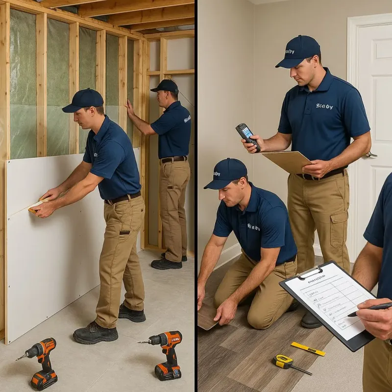 Repairs and Reconstruction process in Clifton Heights, PA