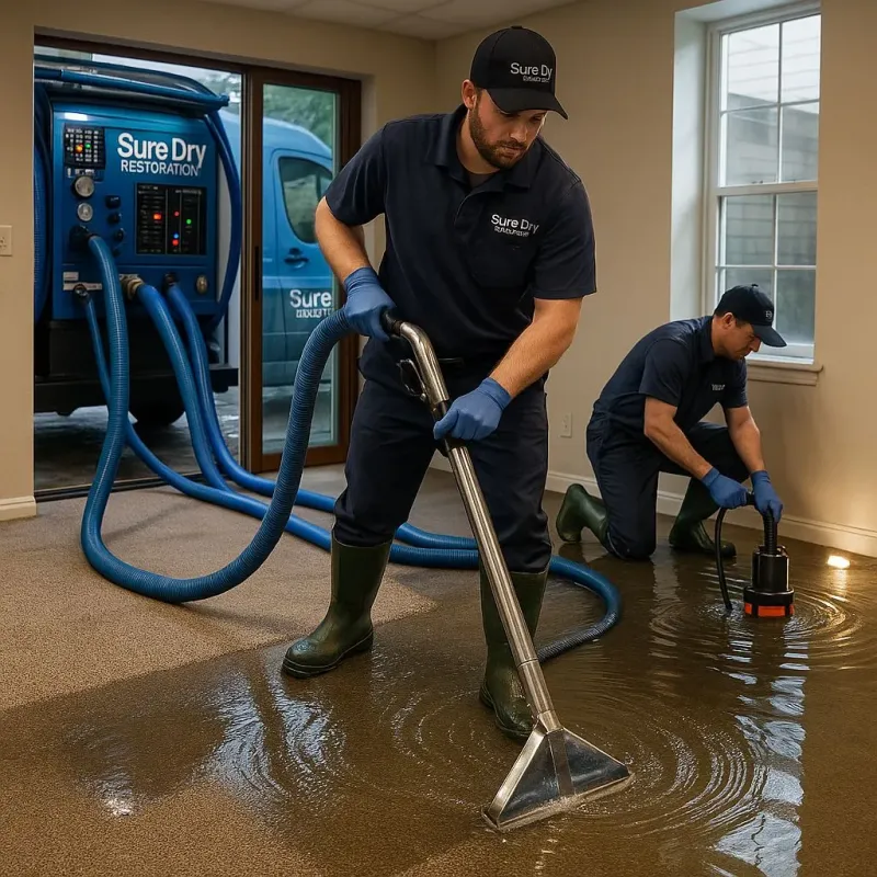 Water Extraction and Removal process in Clifton Heights, PA